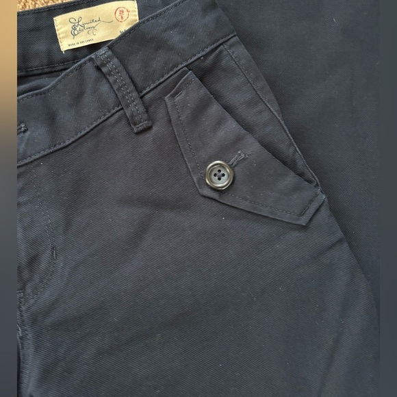 Gap VTG Y2K Limited Edition Wide Leg Flare Sailor Jean 29X30 Navy Cotton Stretch - Picture 9 of 10